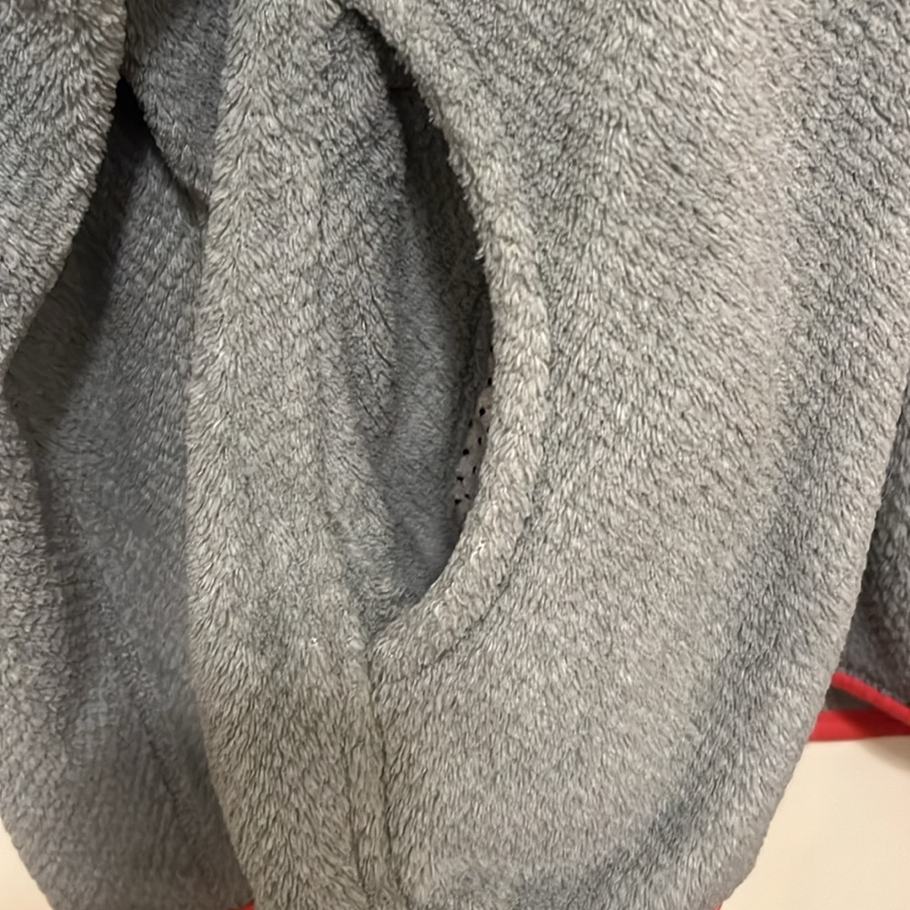 Patagonia‎ Re-Tool Snap-T Fleece Pullover Tailored Gray and Orange Size Medium - Picture 4 of 5